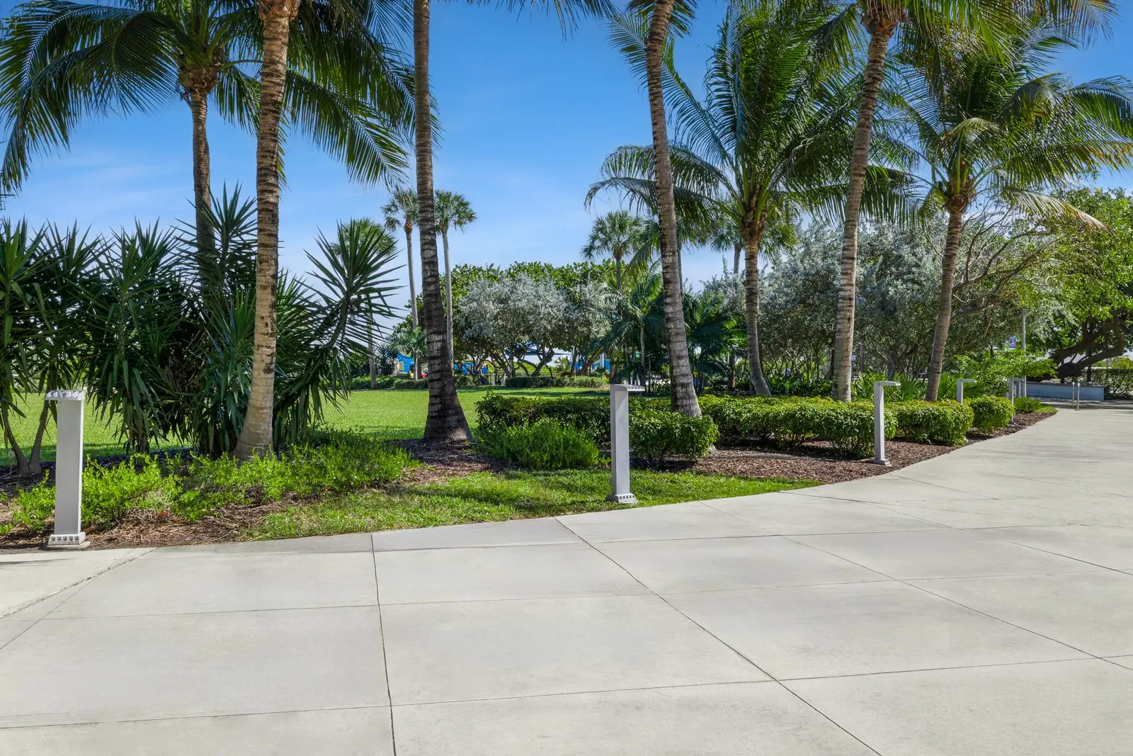 A public park and civic grounds maintained by Raise