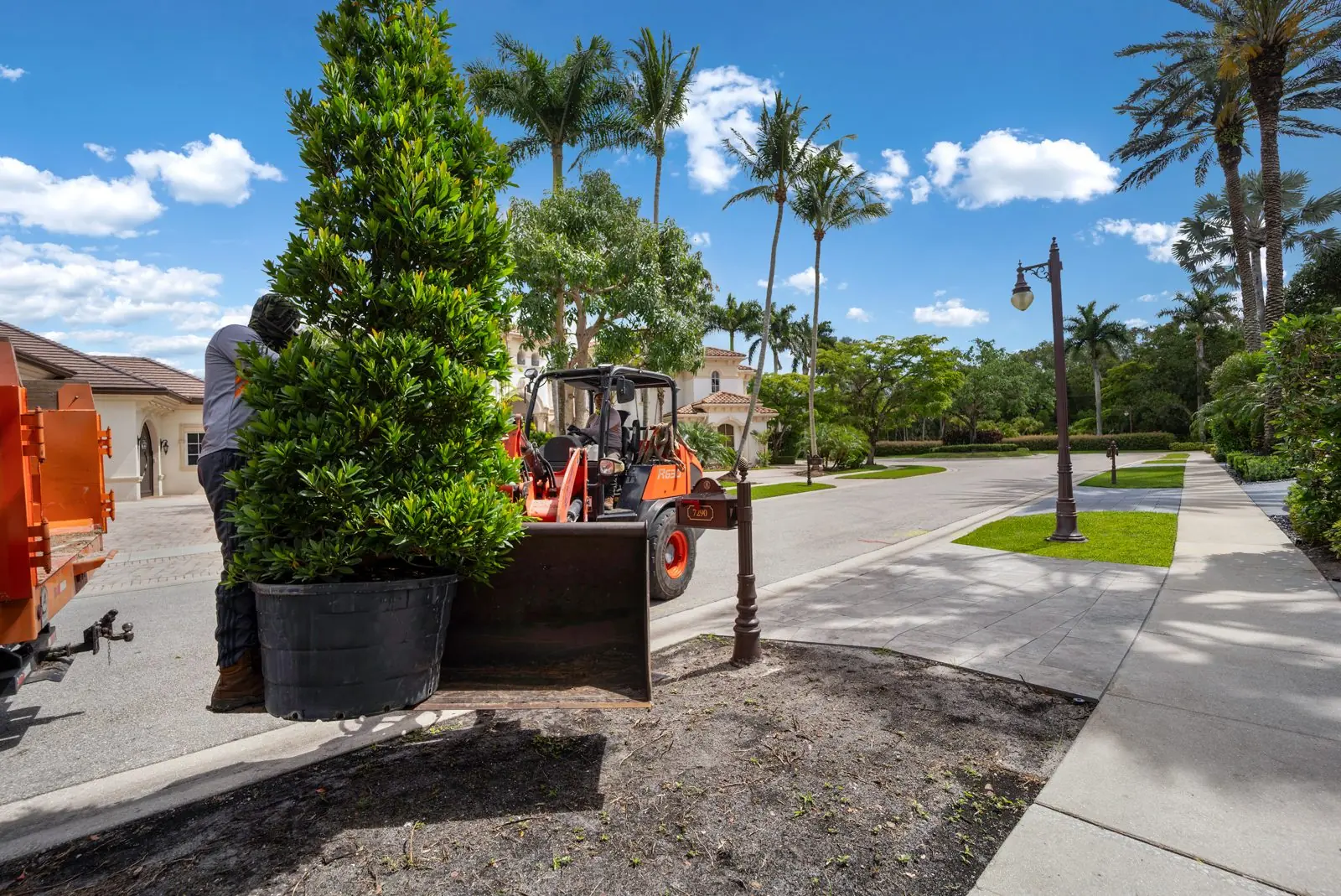 A Raise crew member at work in South Florida