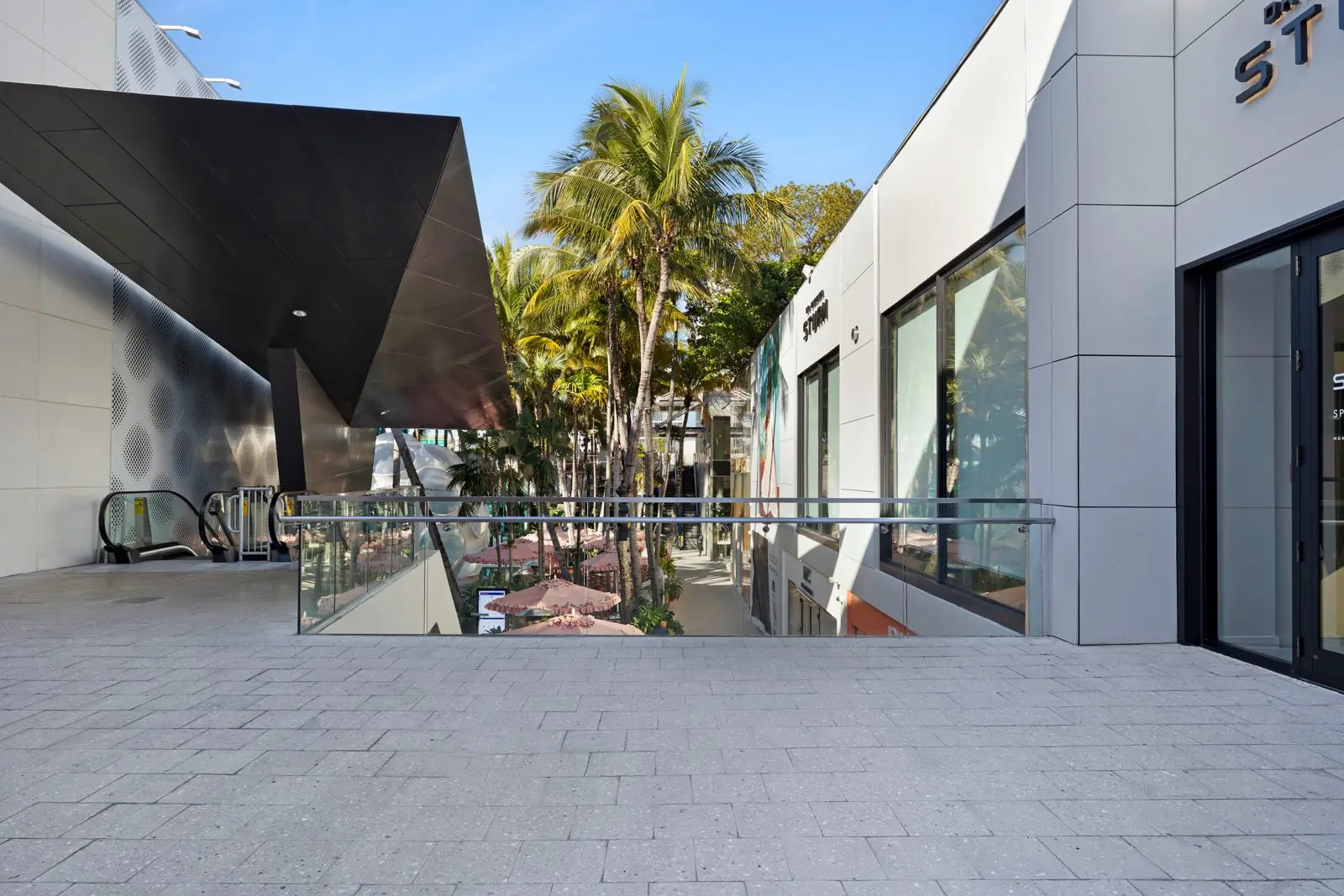 A mixed-use retail district maintained by Raise